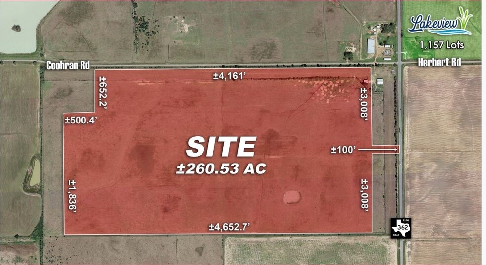 FM 362 & Cochran Road, Waller, TX à vendre - Plan cadastral – Image 1 sur 2