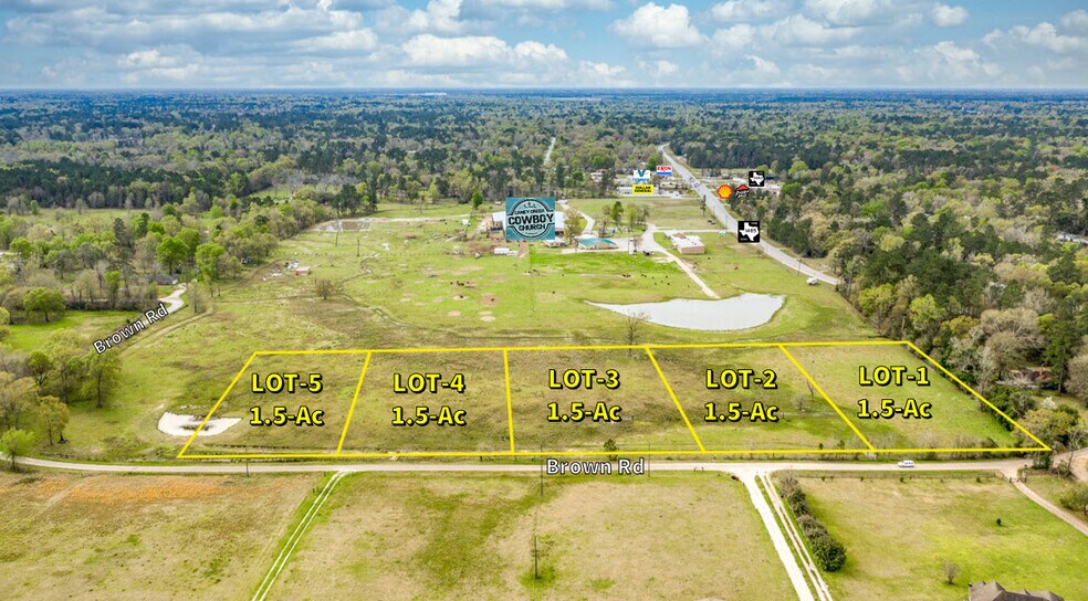 7.5+/-Ac Brown Rd Lots For Sale portefeuille de 5 biens à vendre sur LoopNet.fr - Photo de l’immeuble – Image 1 sur 4
