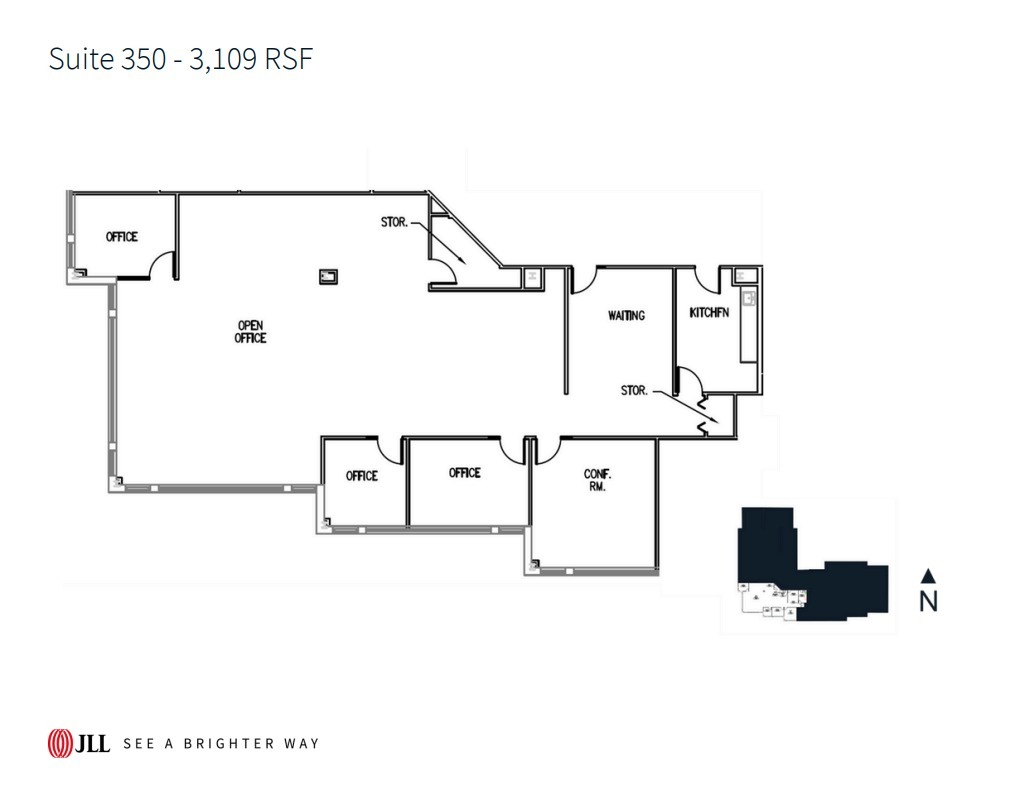 1033 University Pl, Evanston, IL à louer Plan d’étage– Image 1 sur 1