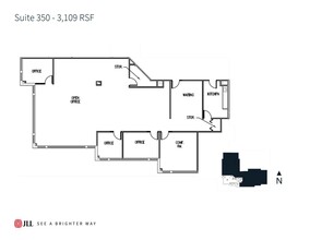 1033 University Pl, Evanston, IL à louer Plan d’étage– Image 1 sur 1