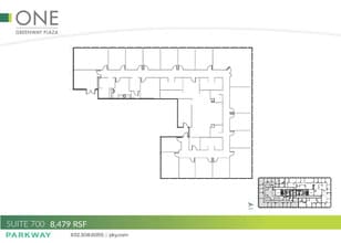 1 Greenway Plz, Houston, TX à louer Plan d’étage– Image 1 sur 1