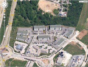 Dijon, CDO - Vue aérienne  vue de carte