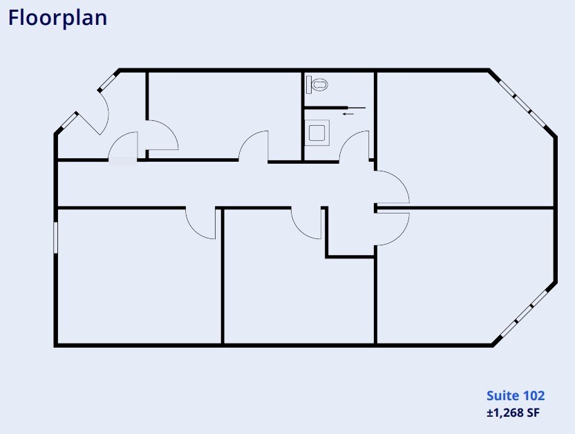 5190 Governor Dr, San Diego, CA à louer Plan d’étage– Image 1 sur 1