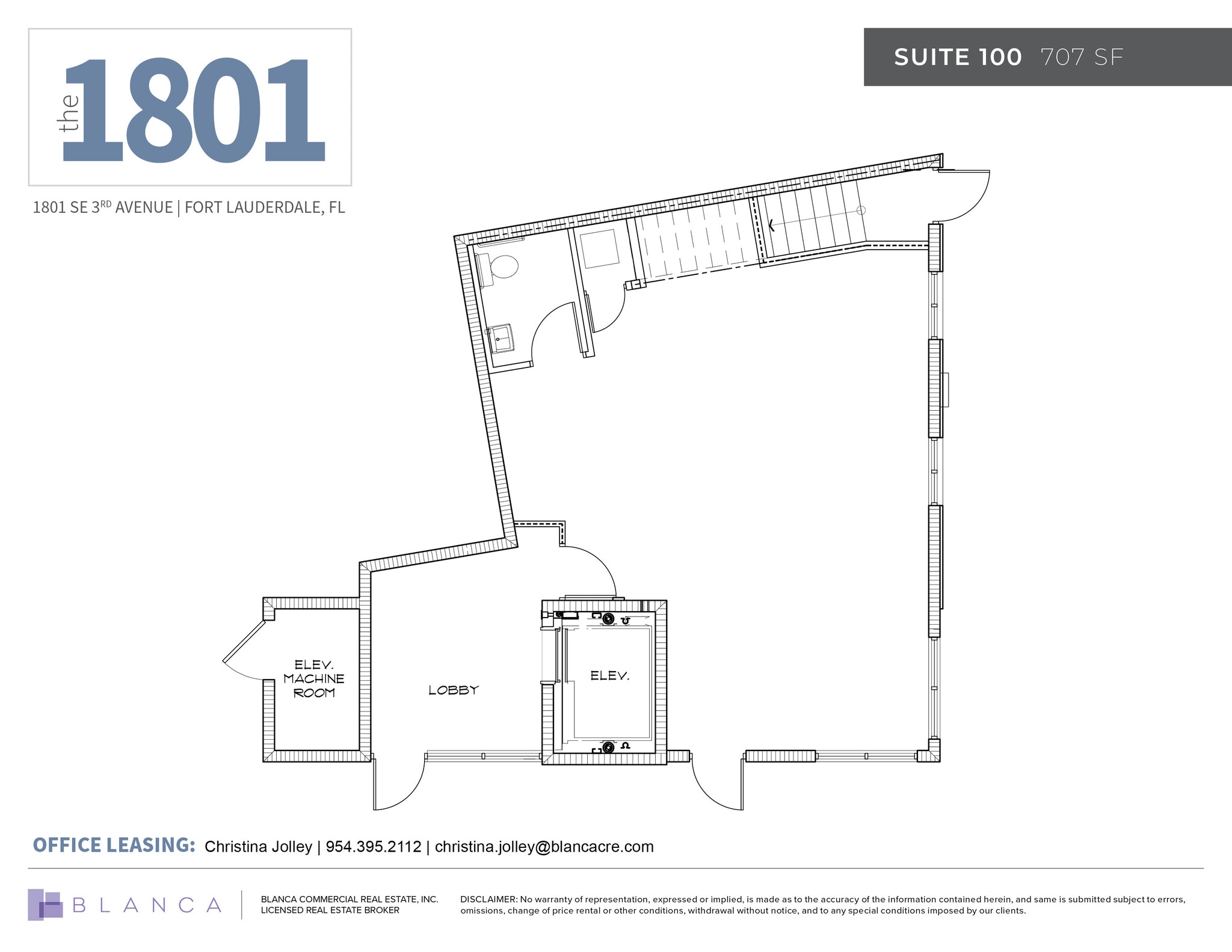1801 SE 3rd Ave, Fort Lauderdale, FL à louer Plan d’étage– Image 1 sur 1