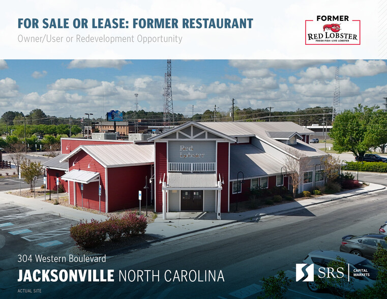 304 Western Blvd, Jacksonville, NC à vendre - Photo de l’immeuble – Image 1 sur 8