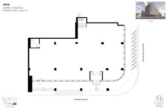 48-64 Boul Des Laurentides, Laval, QC à louer Plan de site– Image 1 sur 2