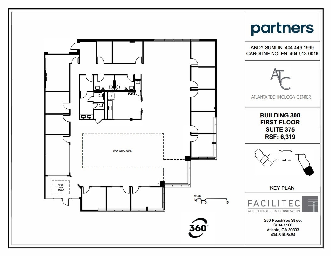 1575 Northside Dr NW, Atlanta, GA à louer Plan d’étage– Image 1 sur 1