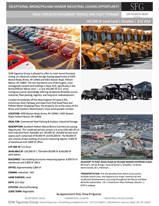 Plus de détails pour 4295 Boston Rd, Bronx, NY - Terrain à louer