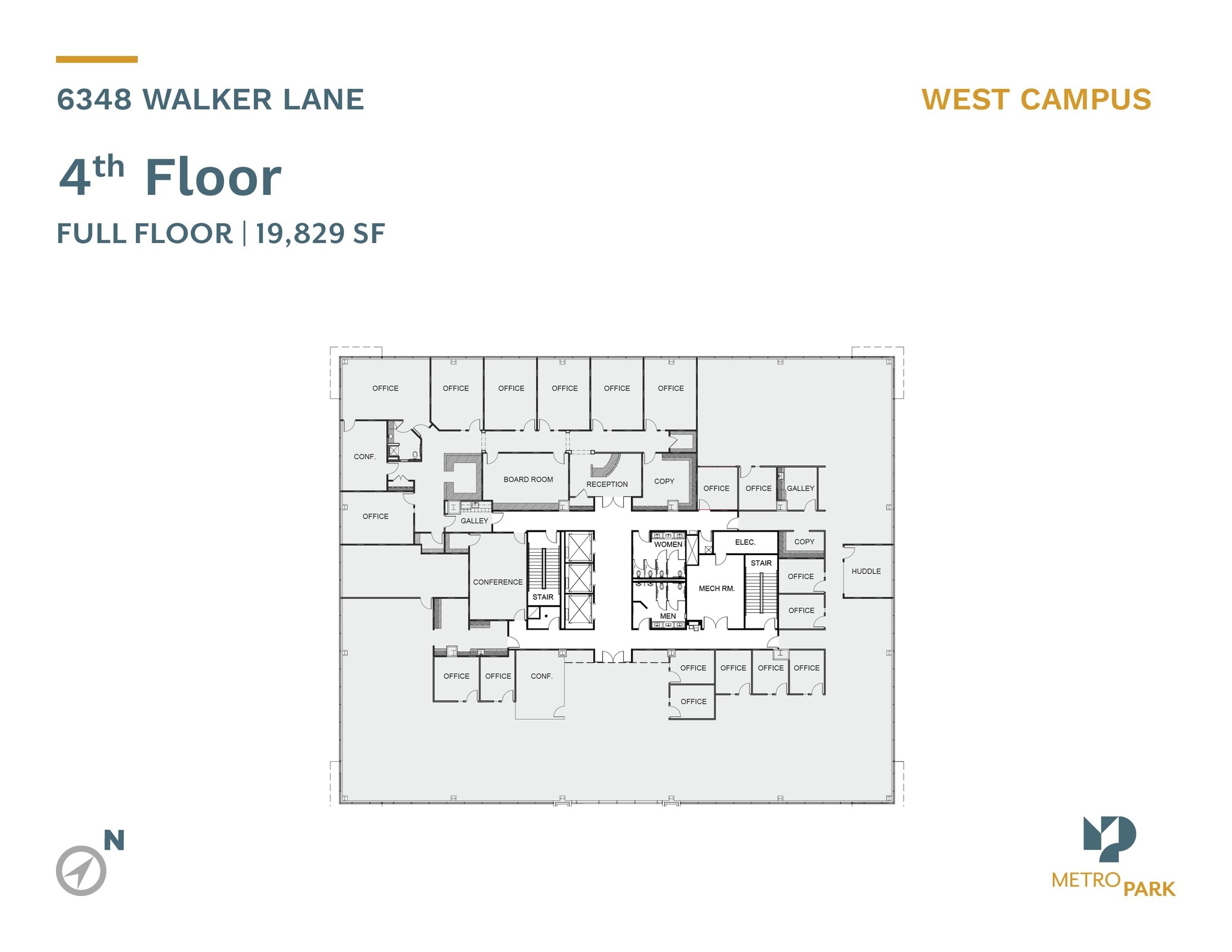 6350 Walker Ln, Alexandria, VA à louer Plan d’étage– Image 1 sur 1