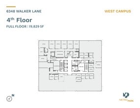 6350 Walker Ln, Alexandria, VA à louer Plan d’étage– Image 1 sur 1