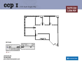 3131 S Vaughn Way, Aurora, CO à louer Plan d’étage– Image 2 sur 2