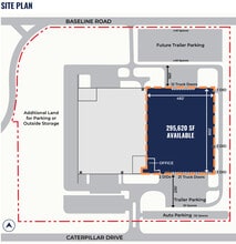 2001 Baseline Rd, Montgomery, IL à louer Plan de site– Image 1 sur 9