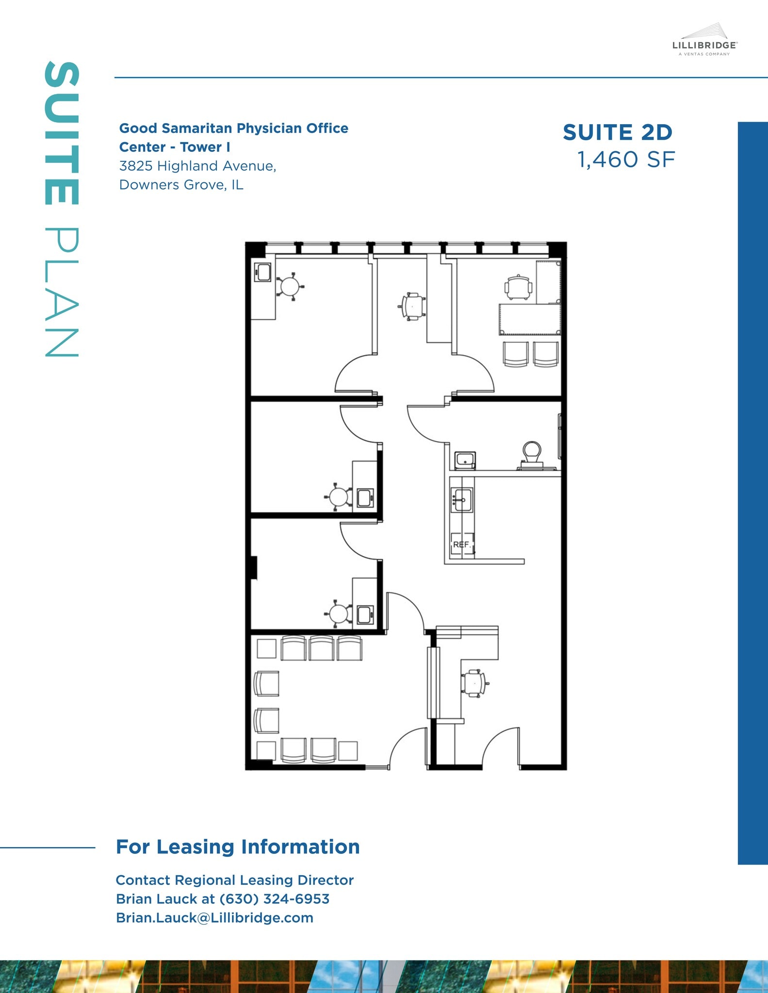 3825 Highland Ave, Downers Grove, IL à louer Plan de site– Image 1 sur 1