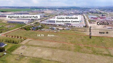 272151 Rge Road 292, Airdrie, AB - Vue aérienne  vue de carte - Image1