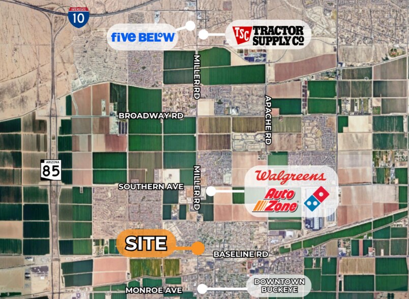 604-610 W Baseline Rd, Buckeye, AZ à vendre - Photo de l’immeuble – Image 2 sur 2