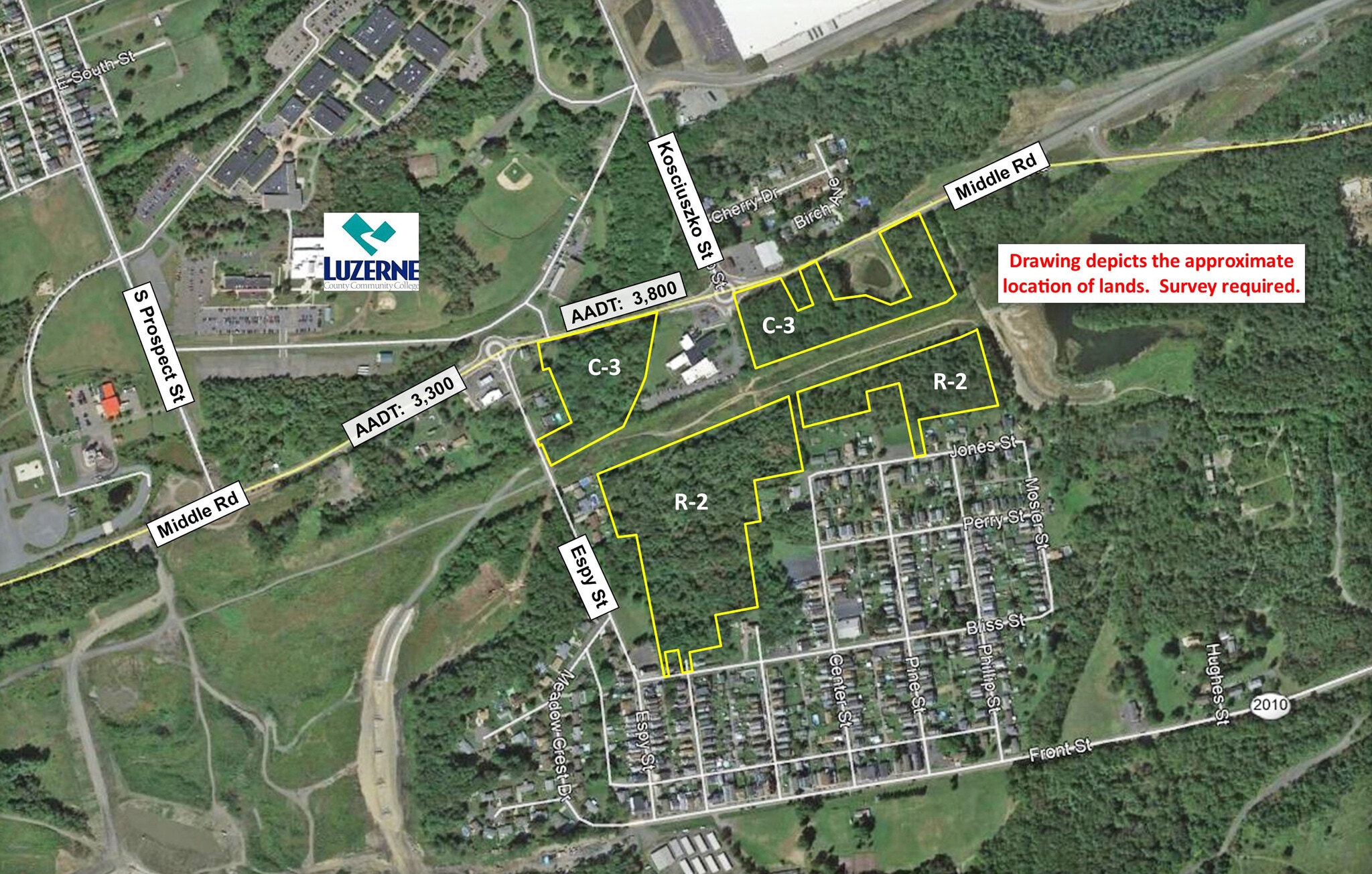 Espy St, Nanticoke, PA à vendre Aérien– Image 1 sur 2