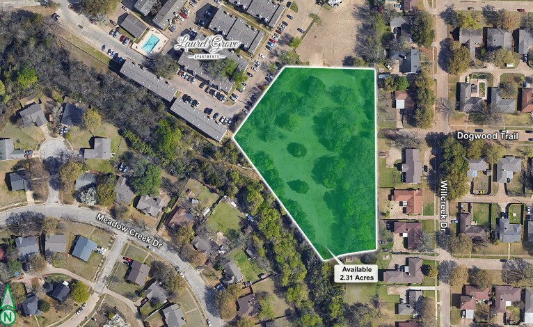 1000 Dogwood Trail, Lancaster, TX à vendre - Aérien – Image 2 sur 3