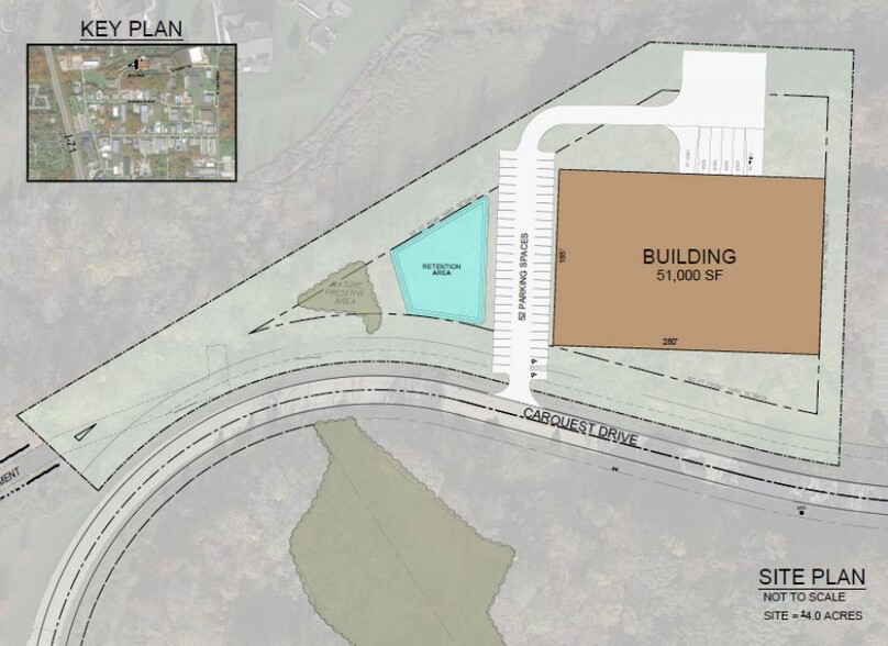 Carquest Dr & W 130th St, Brunswick, OH à louer - Plan de site – Image 2 sur 9