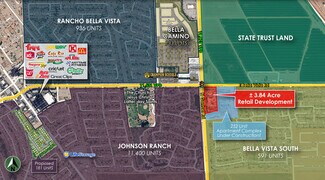 Plus de détails pour SEC Bella Vista & Gantzel Rd, San Tan Valley, AZ - Terrain à vendre