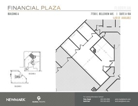 7730 E Belleview Ave, Greenwood Village, CO à louer Plan d’étage– Image 1 sur 2