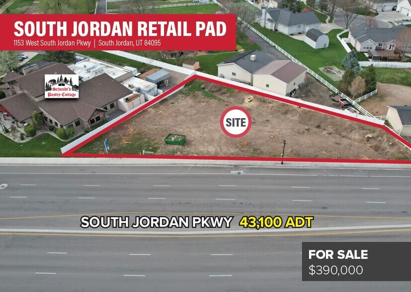 1153 W South Jordan Pky, South Jordan, UT à vendre - Photo de l’immeuble – Image 1 sur 5