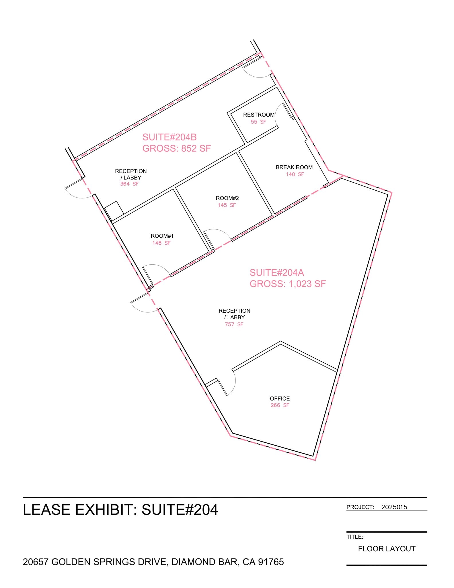 20657 Golden Springs Dr, Diamond Bar, CA à louer Plan de site– Image 1 sur 1