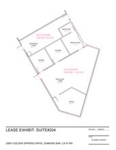 20657 Golden Springs Dr, Diamond Bar, CA à louer Plan de site– Image 1 sur 1