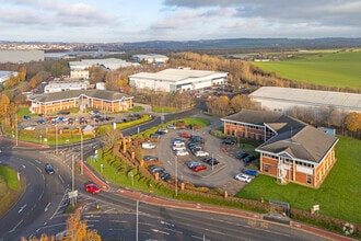 Pioneer Clos, Rotherham, SYK - VUE AÉRIENNE vue de carte