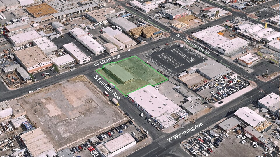 231 W Utah Ave, Las Vegas, NV à louer - Aérien – Image 1 sur 2