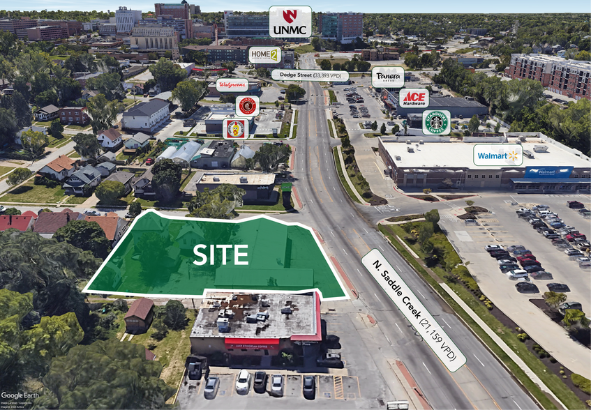 403 N Saddle Creek Rd, Omaha, NE à louer - Photo de l’immeuble – Image 2 sur 2