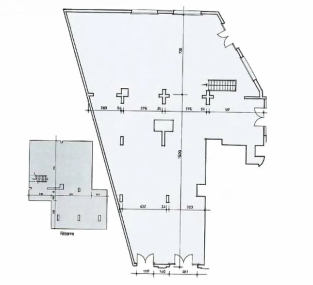 Local commercial dans Cannes à louer - Plan d’étage – Image 3 sur 3