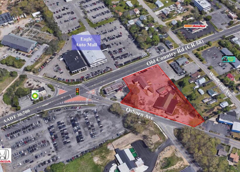 1309 Old Country Rd, Riverhead, NY à louer - Photo de l’immeuble – Image 2 sur 6