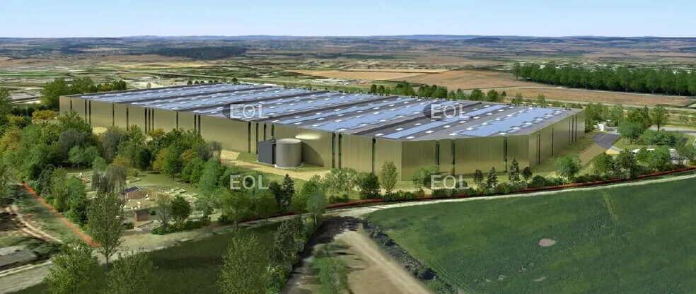 Industriel/Logistique dans Trangé à louer - Photo de l’immeuble – Image 3 sur 4