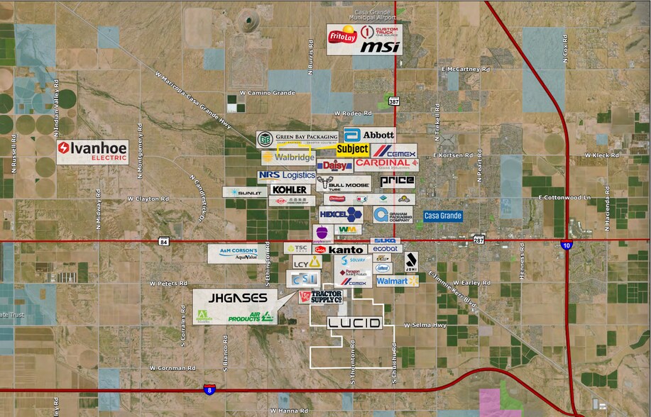 Burris & Kortsen Rds, Casa Grande, AZ à vendre - Photo de l’immeuble – Image 2 sur 3