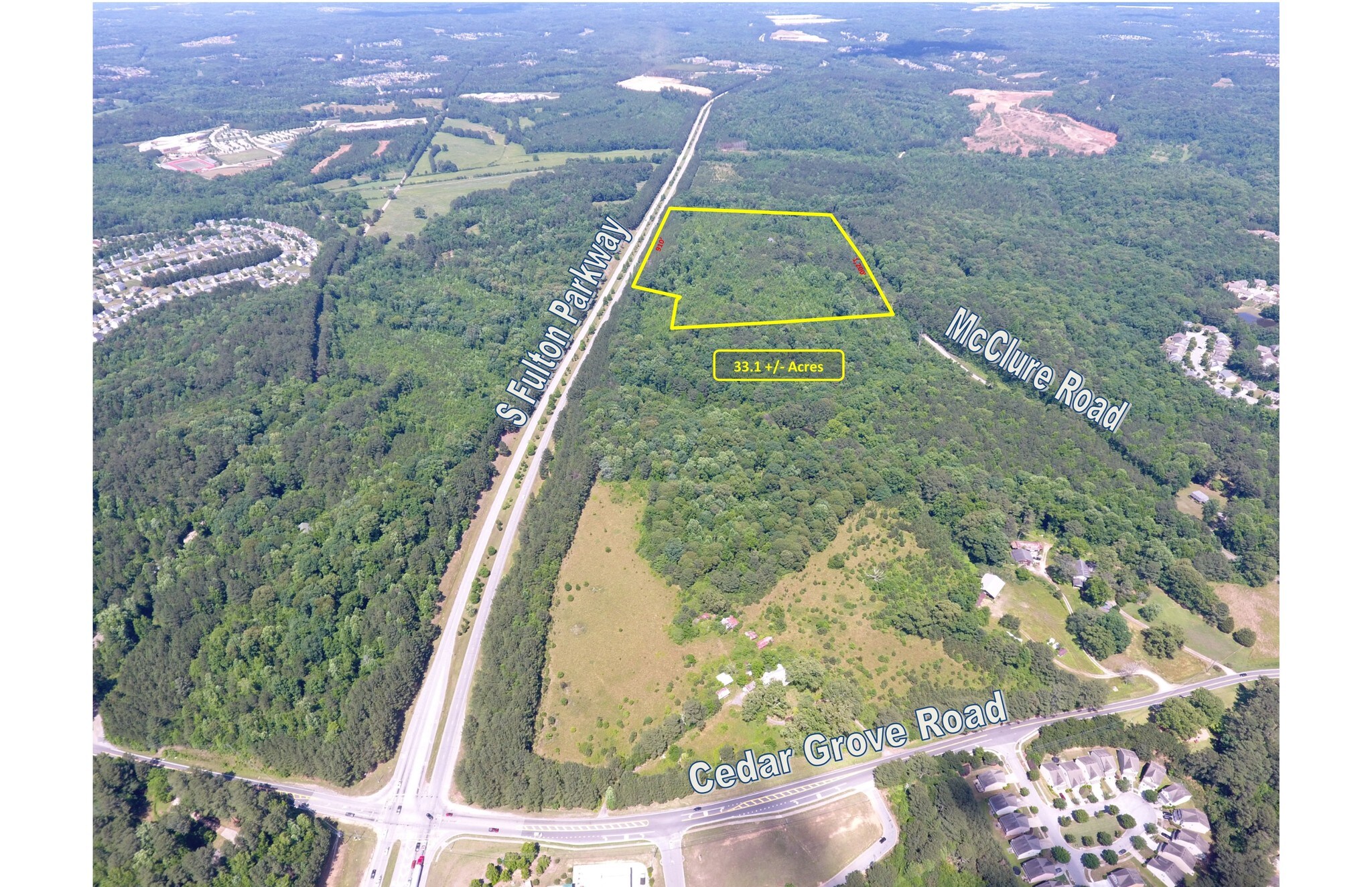 5875 McClure Rd, Fairburn, GA à vendre Photo de l’immeuble– Image 1 sur 4