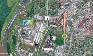 Plus de détails pour 1162 16th St, Granite City, IL - Industriel/Logistique à vendre