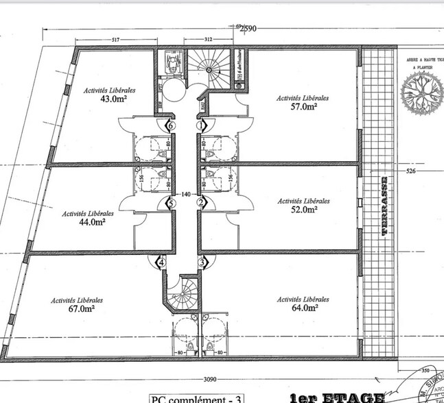 93 Avenue Pierre Sémard, Villiers-le-Bel à louer - Plan d’étage – Image 2 sur 4