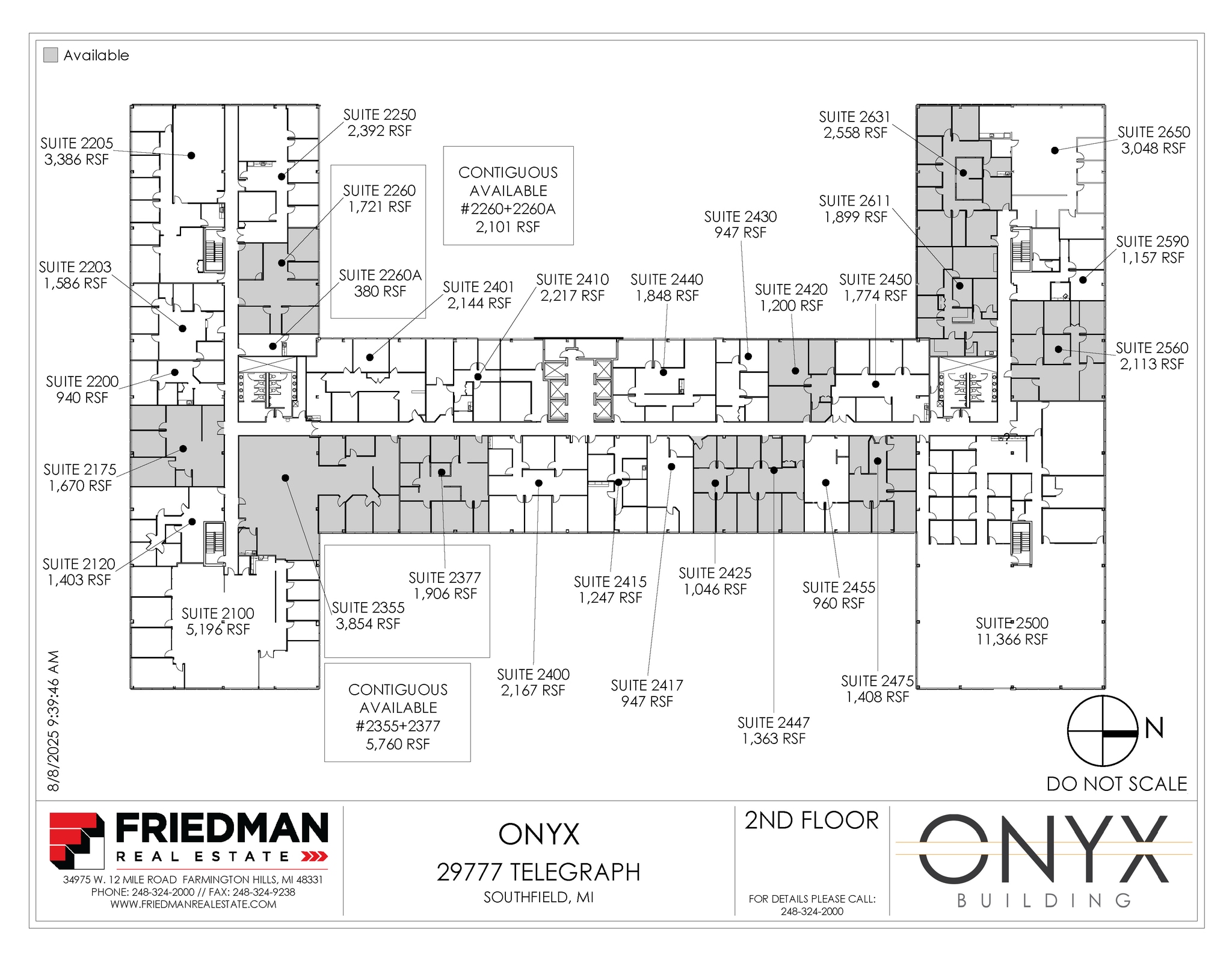 29777 Telegraph Rd, Southfield, MI à louer Plan d’étage– Image 1 sur 1