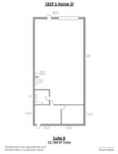1817 S Horne St, Mesa, AZ à louer Plan d’étage– Image 1 sur 1