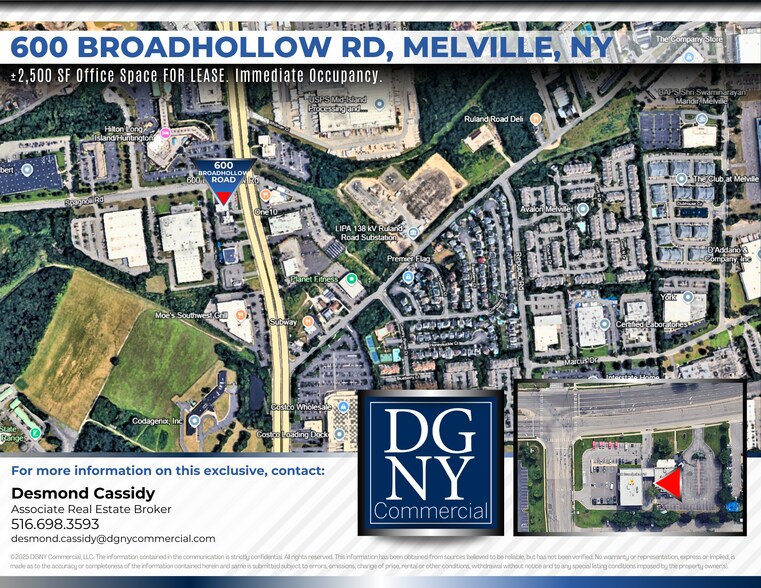 600 Broadhollow Rd, Melville, NY à louer - Photo de l’immeuble – Image 3 sur 32