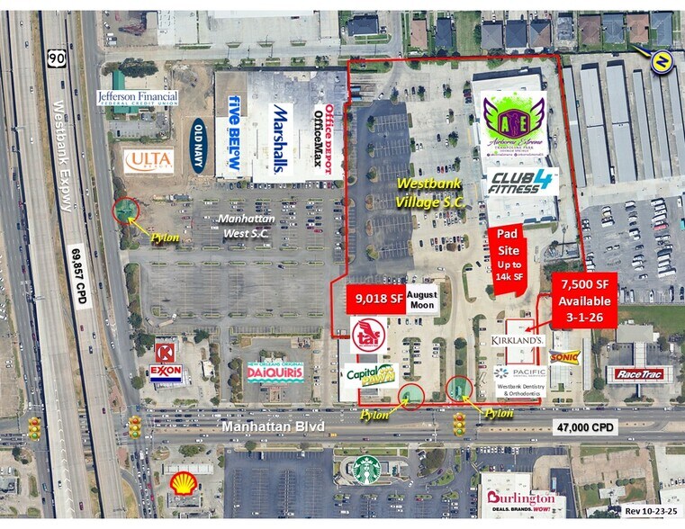 875 Manhattan Blvd, Harvey, LA à louer - Photo de l’immeuble – Image 3 sur 5