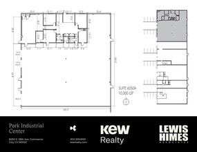 6000 E 58th Ave, Commerce City, CO à louer Plan de site– Image 1 sur 1
