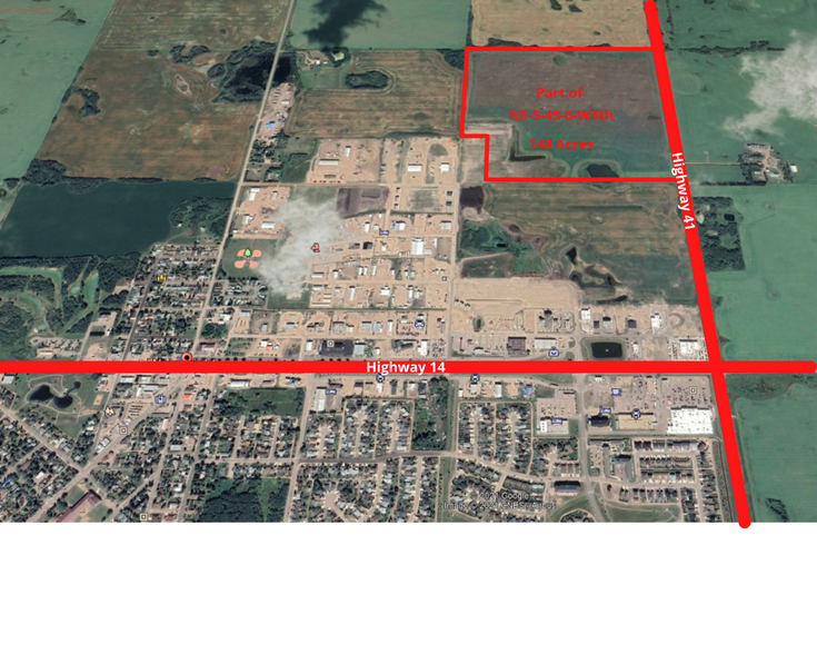 Range Road 142, Lac La Biche, AB à vendre - Aérien – Image 3 sur 4