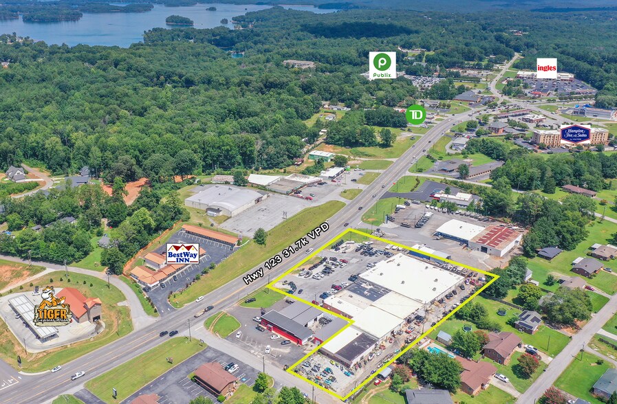 329-339 Us-123-byp, Seneca, SC à louer - Photo de l’immeuble – Image 2 sur 2