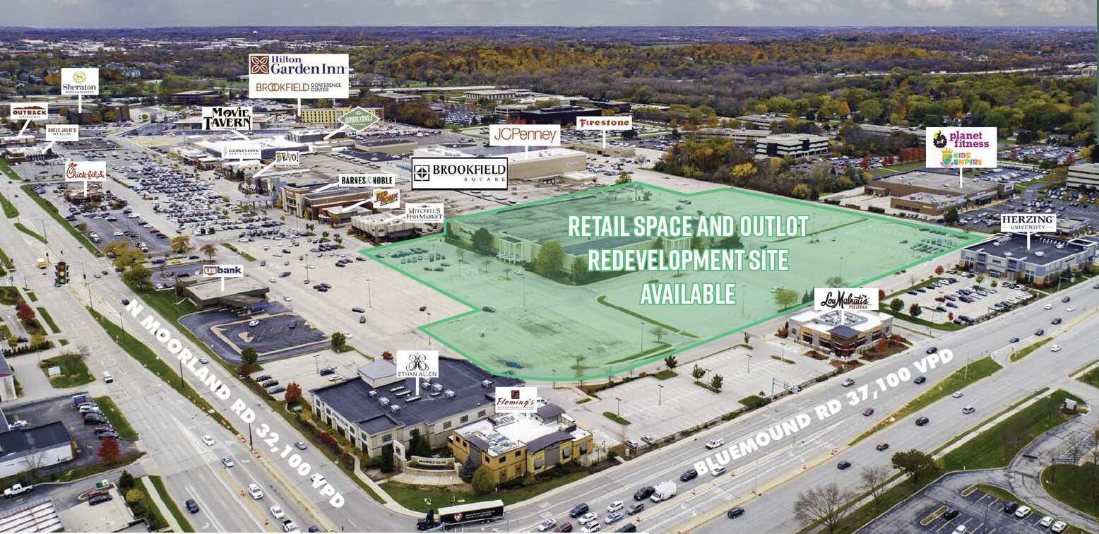 15875 W Bluemound Rd, Brookfield, WI à louer Aérien– Image 1 sur 14