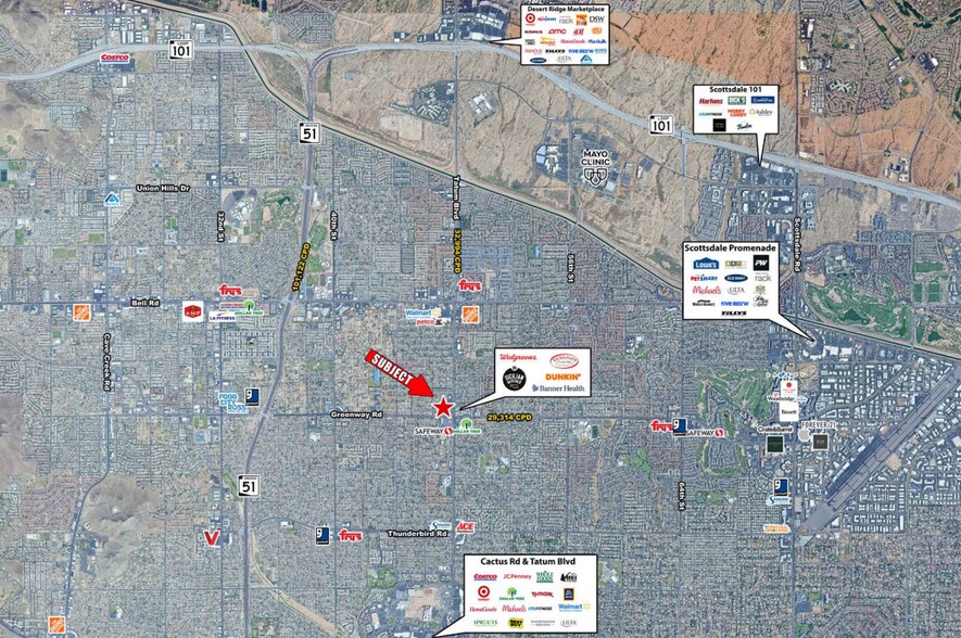 Tatum & Greenway, Phoenix, AZ à louer - Photo de l’immeuble – Image 3 sur 13