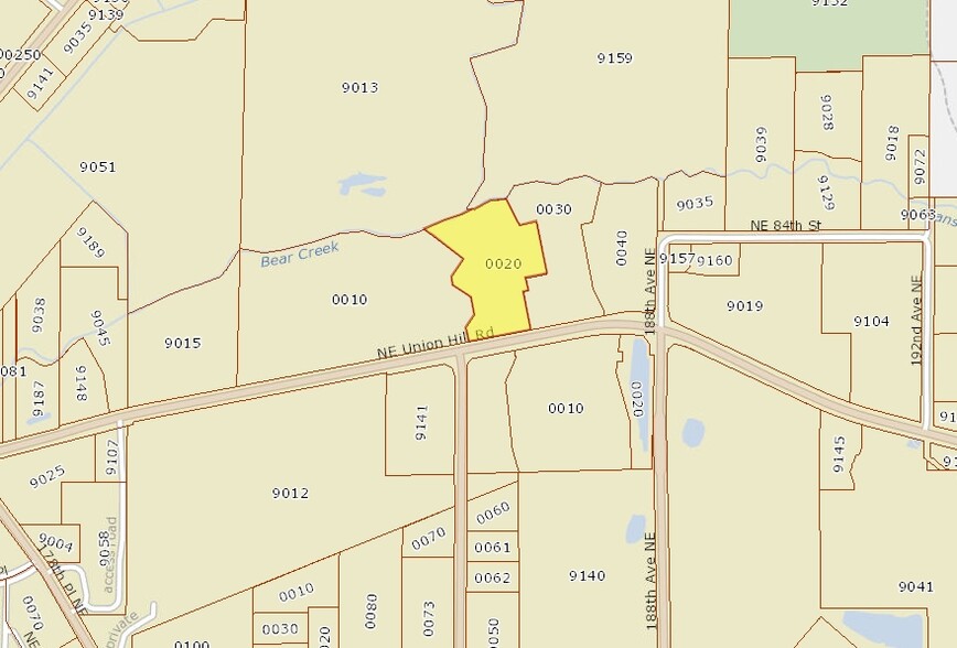 18500 NE Union Hill Rd, Redmond, WA à louer - Plan cadastral – Image 2 sur 6