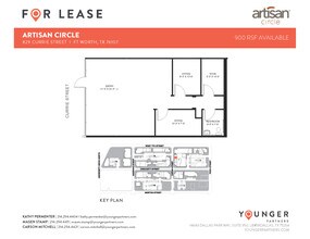 2973 W 7th St, Fort Worth, TX à louer Plan d’étage– Image 1 sur 2