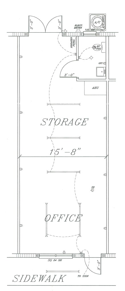2111 S Ridgewood Ave, Edgewater, FL à louer Plan d’étage– Image 1 sur 4