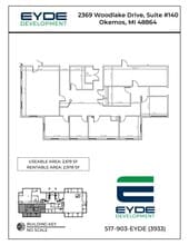 2369 Woodlake Dr, Okemos, MI à louer Plan de site– Image 1 sur 1